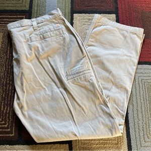 Carhartt Carpenter Pants Beige Relaxed Fit Men's Sz 42x32 100095-285